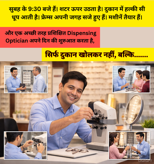 A Day in the Life of a Well-Trained Dispensing Optician